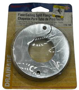 775-745 Master Plumber Mp Ips Floor/ceiling Split Flange 1-1/4-inch Drainege
