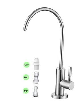 Meizhiyuan 768420725148 Drinking Water Faucet For Kitchen 100% Lead-free Reverse Osmosis Upgraded