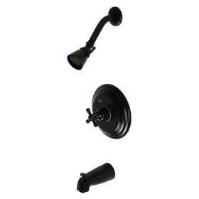 Kb2630bx Metropolitan Tub And Shower Faucet Matte Black Wall Mount