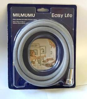 Milmumu 782902177096 Pull Down Kitchen Fauscet Hose 68 Inch
