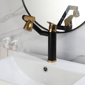 98295 Minifoucet Bathroom Sink Faucets Antique Brass Single Handle Mixer Basin Tap Deck Mount