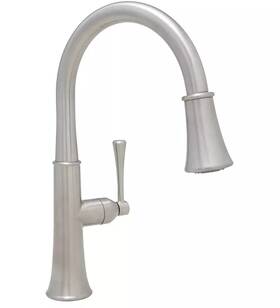 Mirxcpd100ss Mirabelle Perdita Kitchen Faucet Stainless Steel Scratches- New