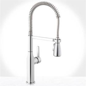Mno500dcp Miseno Galleria Pre-rinse Kitchen Faucet Multi-flow Spray Head Chrome