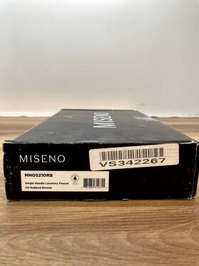 Mno521orb Miseno Santi-v Single Hole Bathroom Faucet Oil Rubbed Bronze Read
