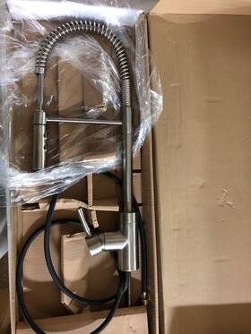 Mno6557ss Miseno Mia 1.8 Gpm Pre-rinse Kitchen Faucet With Deck Plate - Stainless