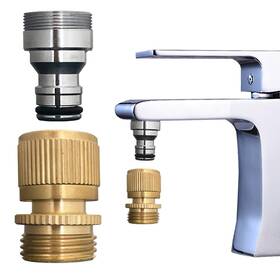 Missmin 309272744545 Bathroom Sink Faucet Snap Adapter Quick Connect To Garden Hose Kitchen Fauce