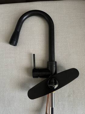 Mosk-sglh-pd-30 Modern Brass Solutions New Mbs Kitchen Faucet Single Handle Antique Bronze Pull-down
