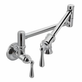 S664 Moen 012611531279 Traditional Wall Mount Swing Arm Pot Filler By In Chrome New Unboxed