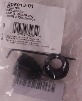 Moen 026508342329 Genuine Faucet 205013-01 Cartridge Nut Kit And Set Screw