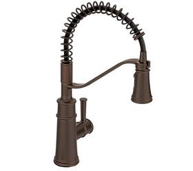 5927orb Moen 026508358108 Belfield One-handle High Arc Pulldown Kitchen Faucet Oil Rubbed Br