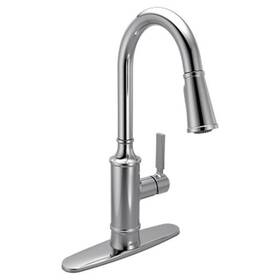 87679 Moen 026508383599 Gilden One-handle High Arc Pulldown Kitchen Faucet