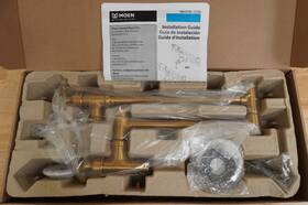 S6641bg Moen 026508390658 Weymouth Brushed Gold Pot Filler S664bg Victorian Traditional