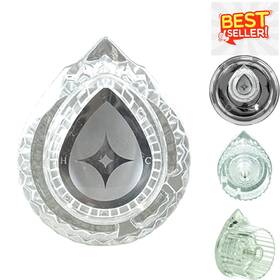 Moen 037155016693 Clear Acrylic Knob Handle For Posi-temp Faucets - Classic Style Pack Of 1