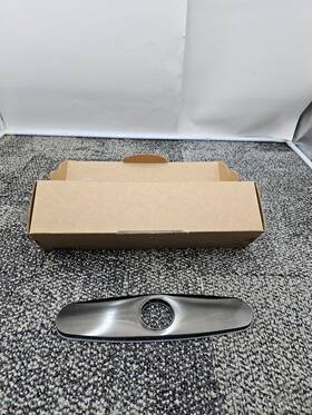 141002bls Moen Escutcheon Black/stainless Steel