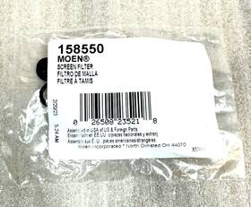 Moen 158550 1.5 Gpm Kitchen Screen Kit In O-ring Check Valve For Faucet