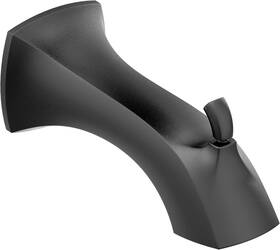 161955bl Moen Voss 1/2-inch Slip Fit Connection Diverter Tub Spout Matte Black