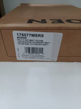 176077msrs Moen Spout Kit For Essie Kitchen Faucet Spot Resist Stainless