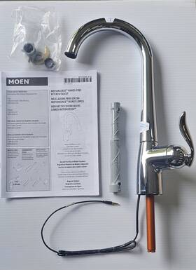 177573 Moen Arbor Motionsense Wave Touchless Replacement Spout Kit Chrome