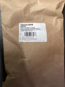 184431srs Moen New Sealed 184431srs- Kitchen Faucet Wand Kit Stainless B203