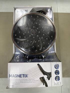 26008brb Moen Attract With Magnetix 6-spray 6.75 Inch Dual Wall Mount Fixed And Handheld Shower