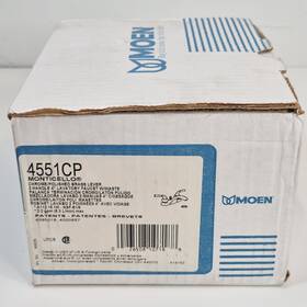 4551cp Moen Monticello 4 Inch Bathroom Faucet Chrome Brass Complete Kit - New