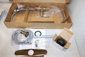 5770bzg Moen Smyth Single Hole Bar Faucet - Bronzed Gold