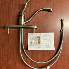 7050srs Moen New Banbury 1-handle 1.5 Gpm Standard Kitchen Faucet Stainless B171