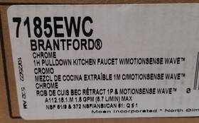 7185ewc Moen Brantford 1.5 Gpm Single Hole Pull Down Kitchen Faucet - Chrome