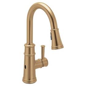 7260ewbzg Moen Belfield Motionsense One-handle Pulldown Touchless Kitchen Faucet