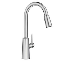 7402c Moen For Parts Riley Chrome One-handle Pulldown Kitchen Faucet