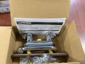 Bin23 Moen 74998 New Chateau 2-handle Chrome Low Arc Laundry Faucet