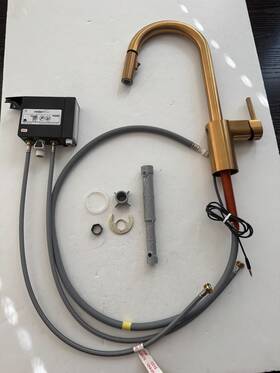 7565ewbg Moen Align Montionsense Smart Faucet Brushed Gold