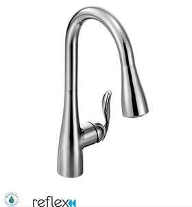 7594c Moen 7594 Arbor Single Handle Pulldown Spray Kitchen Faucet - Chrome