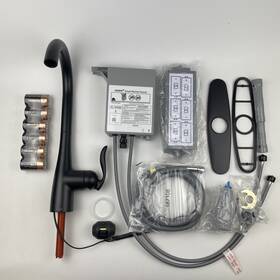 7594evbl Moen Arbor Smart Touchless Pull Down Kitchen Faucet - Matte Black
