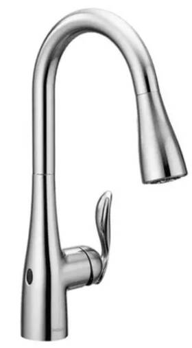 7594ewc Moen Arbor Motionsense 1-handle Pulldown Kitchen Faucet Chrome Brand New