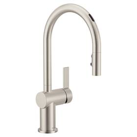 7622evsrs Moen U By Smart Faucet Touchless Pull Down Sprayer Kitchen Stainless