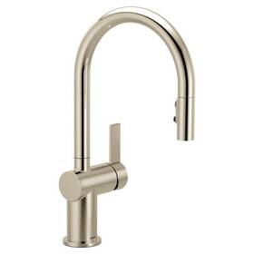 7622nl Moen Cia One-handle High Arc Pulldown Kitchen Faucet Polished Nickel