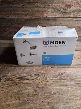 82602 Moen Tub And Shower Adler 1-handle Faucet Chrome In Box