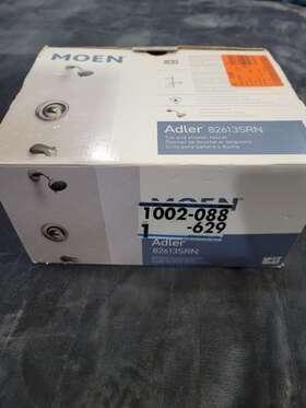 82613srn Moen For Parts Only Adler 1 Handle 4 Spray Tub And Shower Faucet - Brushed Nickel