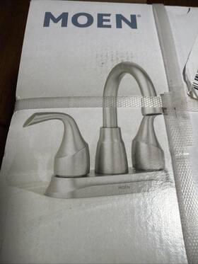 84115srn Moen Idora 2-handle Centerset Bathroom Faucet - Brushed Nickel