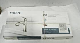 84346 Moen Karis Srn Bathroom Sink Faucet Brushed Nickel Finish