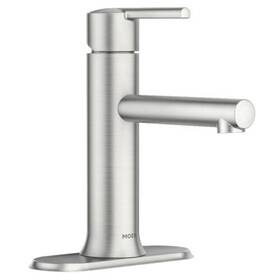 84770srn Moen Spot Resist Brushed Nickel Single Handle Lavatory Faucet