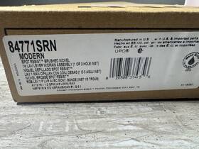 84771srn Moen New 1-handle Bathroom Faucet Brushed Nickel With Drain B173