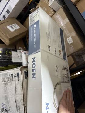 87044 Moen Whitmore Single Handle High Arch Kitchen Faucet With - Spot Resist