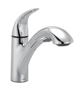 87056 Moen Bokeh Chrome Kitchen Faucet -