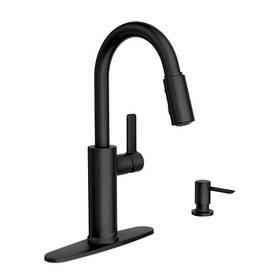87070bl Moen Durani Modern Single Handle Pull-down Kitchen Faucet