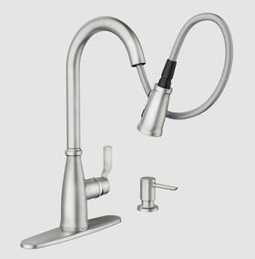87071srs Moen Nolia Pull-down Sprayer Kitchen Faucet - Spot Resist Stainless