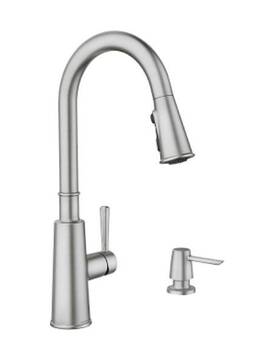 87163srs Moen Fenn Stainless Pulldown Kitchen Fauce