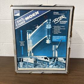 87545 Moen Riser Single-handle Kitchen Faucet Chrome New
