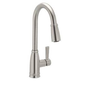 87913srs Moen Lilibeth One-handle High Arc Pulldown Kitchen Faucet